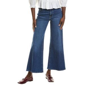 Frame Denim Womens Frame Le Palazzo crop Femma Blue Jeans